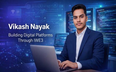 Young Developer Vikash Nayak Launches Digital Platforms Through IWE3 Initiative